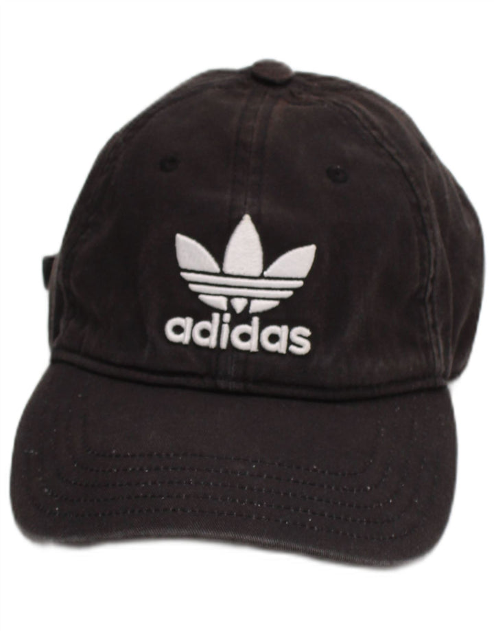 Adidas Mens Graphic Baseball Cap One Size Black Cotton