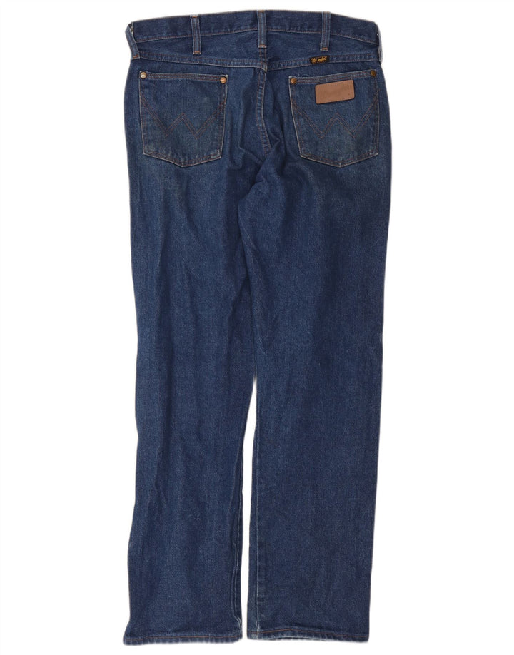 Wrangler Mens Straight Jeans W32 L30 Blue