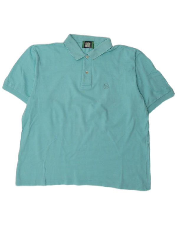 Sergio Tacchini Polo Homme XL Coton Turquoise