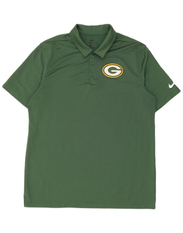 Polo Nike da uomo Green Bay Packers grande in poliestere