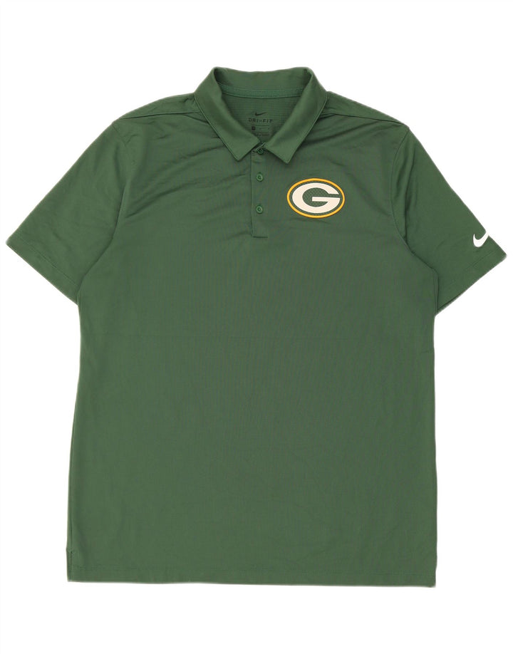 Polo Nike da uomo Green Bay Packers grande in poliestere