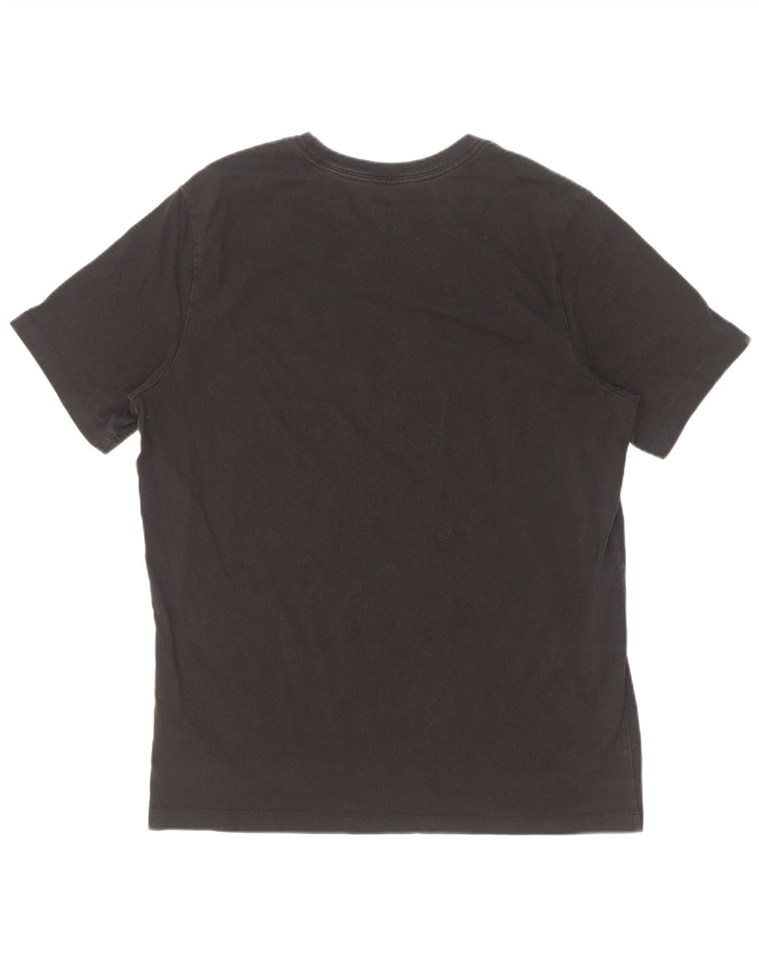 Nike Mens Graphic T-Shirt Top Large Black Cotton