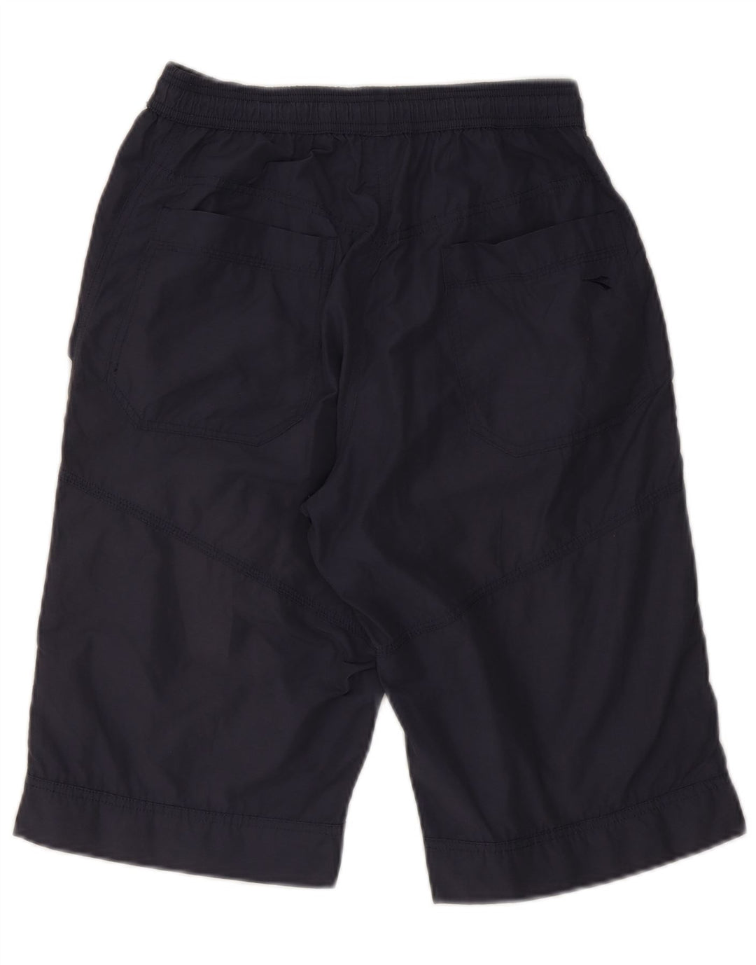 Diadora Mens Sport Shorts Small Navy Blue Cotton