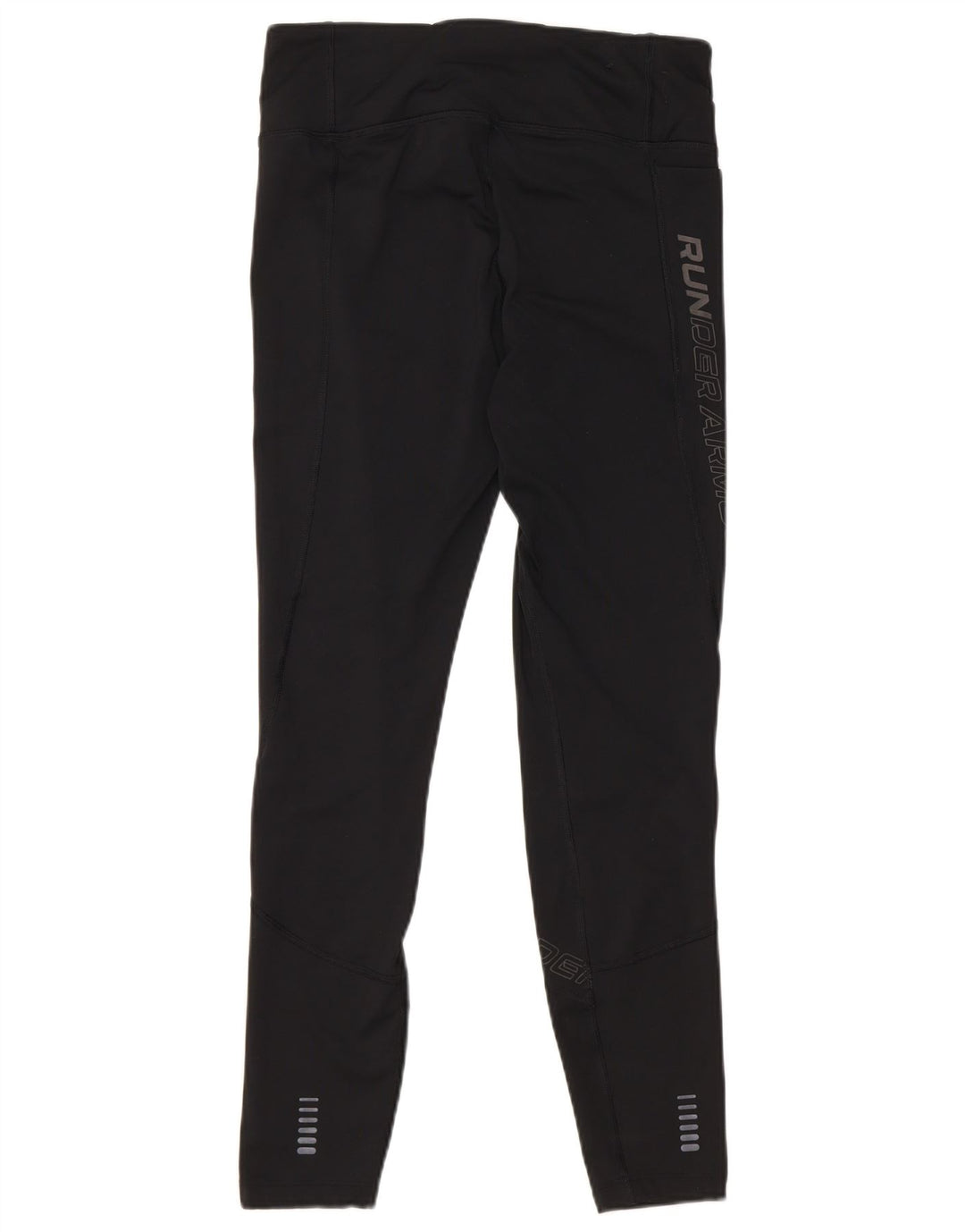 Under Armour Womens Cold Gear Graphic Capri Leggings UK 12 Medium Black