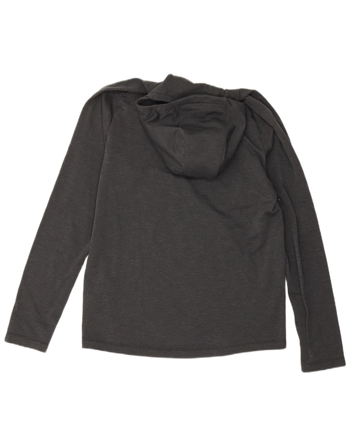 Felpa con cappuccio Nike Dri Fit da uomo, media, in poliestere nero