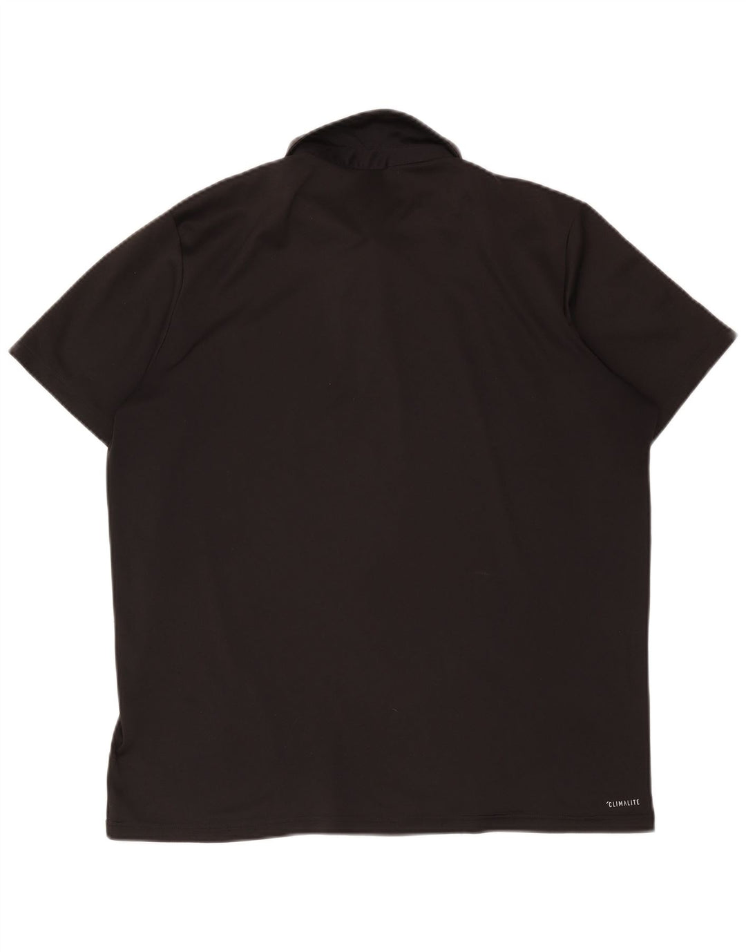 Adidas Mens Climalite Polo Shirt XL Black Polyester