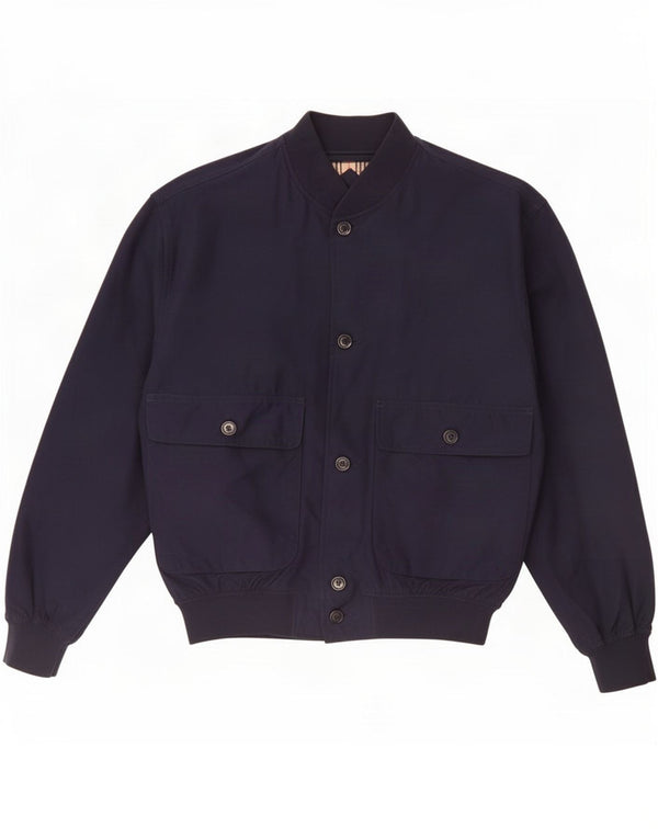 Faciba Veste Bomber Homme IT 50 Large Bleu Marine