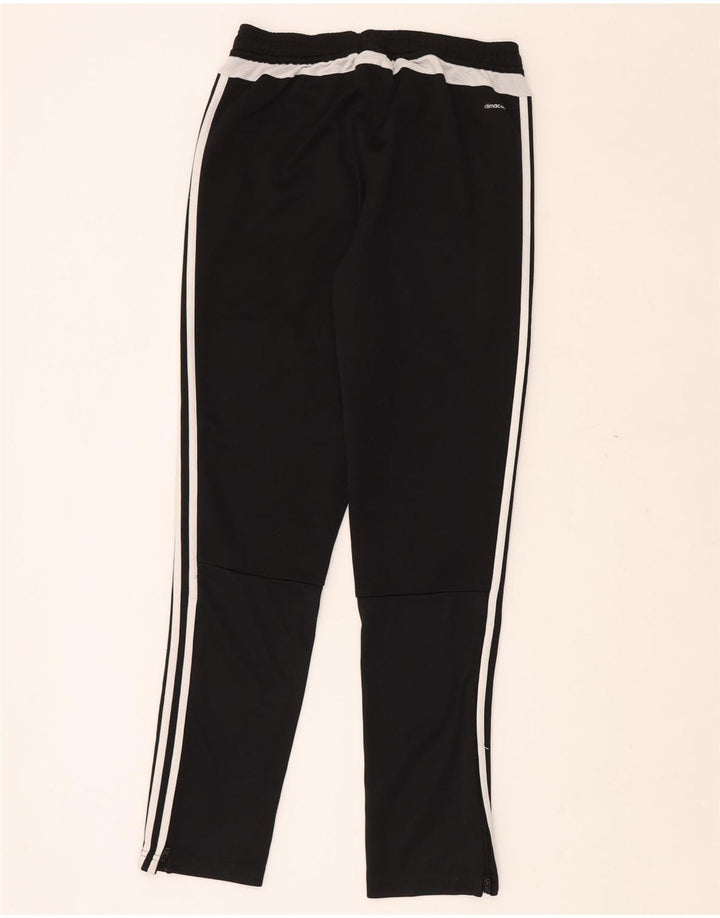Pantaloni della tuta ADIDAS da ragazzo Climacool 13-14 anni in poliestere nero