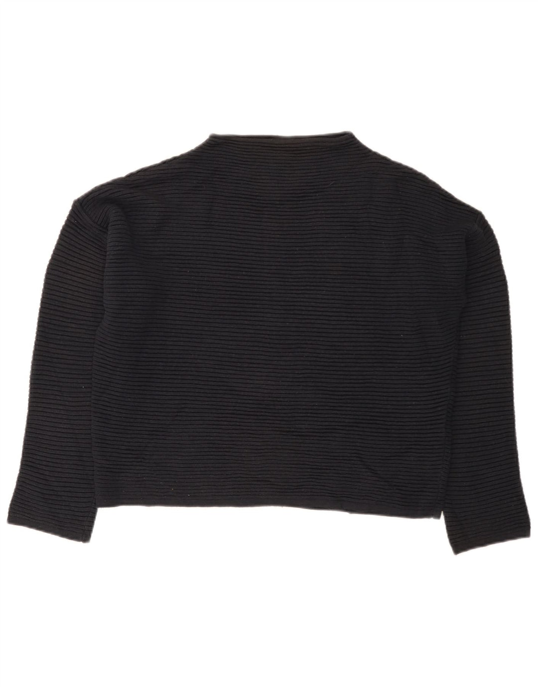 TOPSHOP Womens Oversized Turtle Neck Jumper Sweater UK 8 Small  Navy Blue
