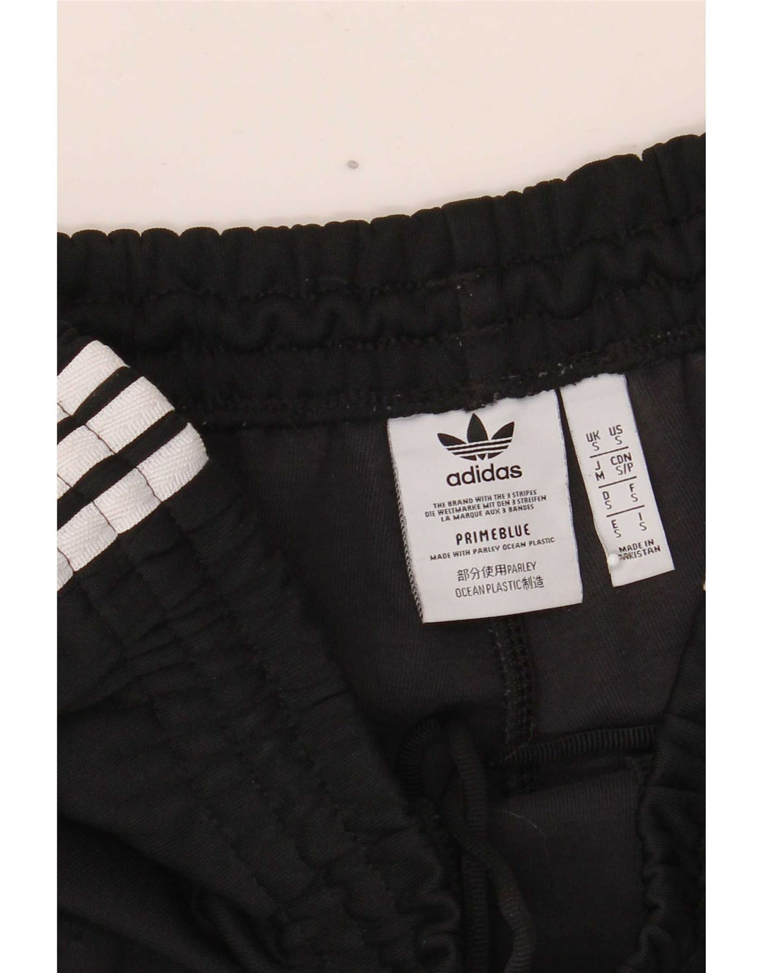 Adidas Mens Tracksuit Trousers Joggers Small Black Polyester