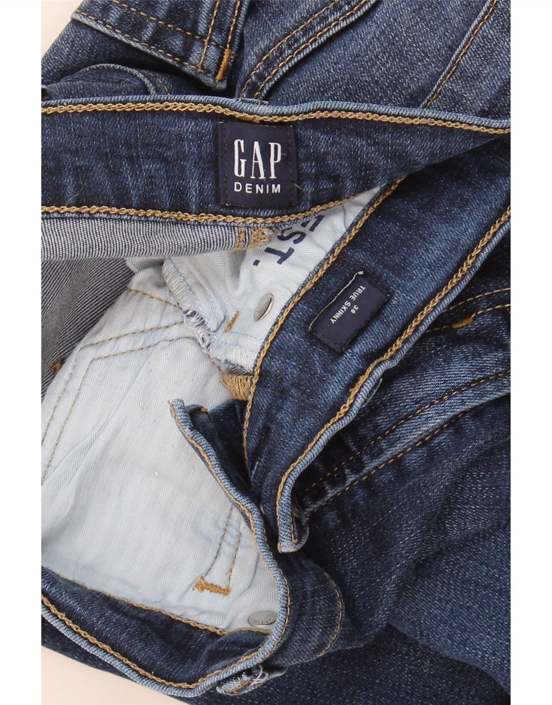 Gap Womens Skinny Jeans EU 38 Medium W30 L28 Blue Lyocell
