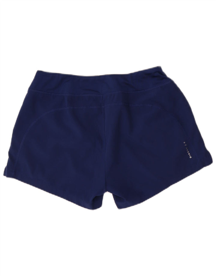Diadora sportsshorts til kvinder UK 14 Mellem marineblå polyester