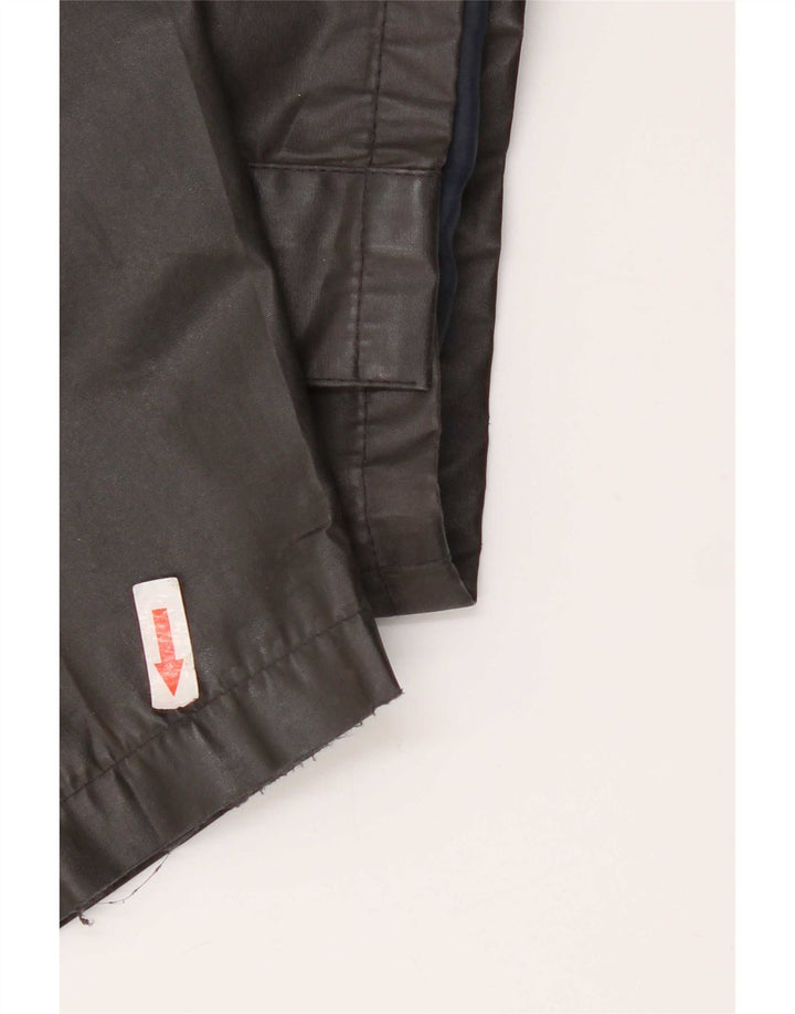 Conbipel Mens Waxed Cotton Jacket UK 42 XL Khaki Polyester