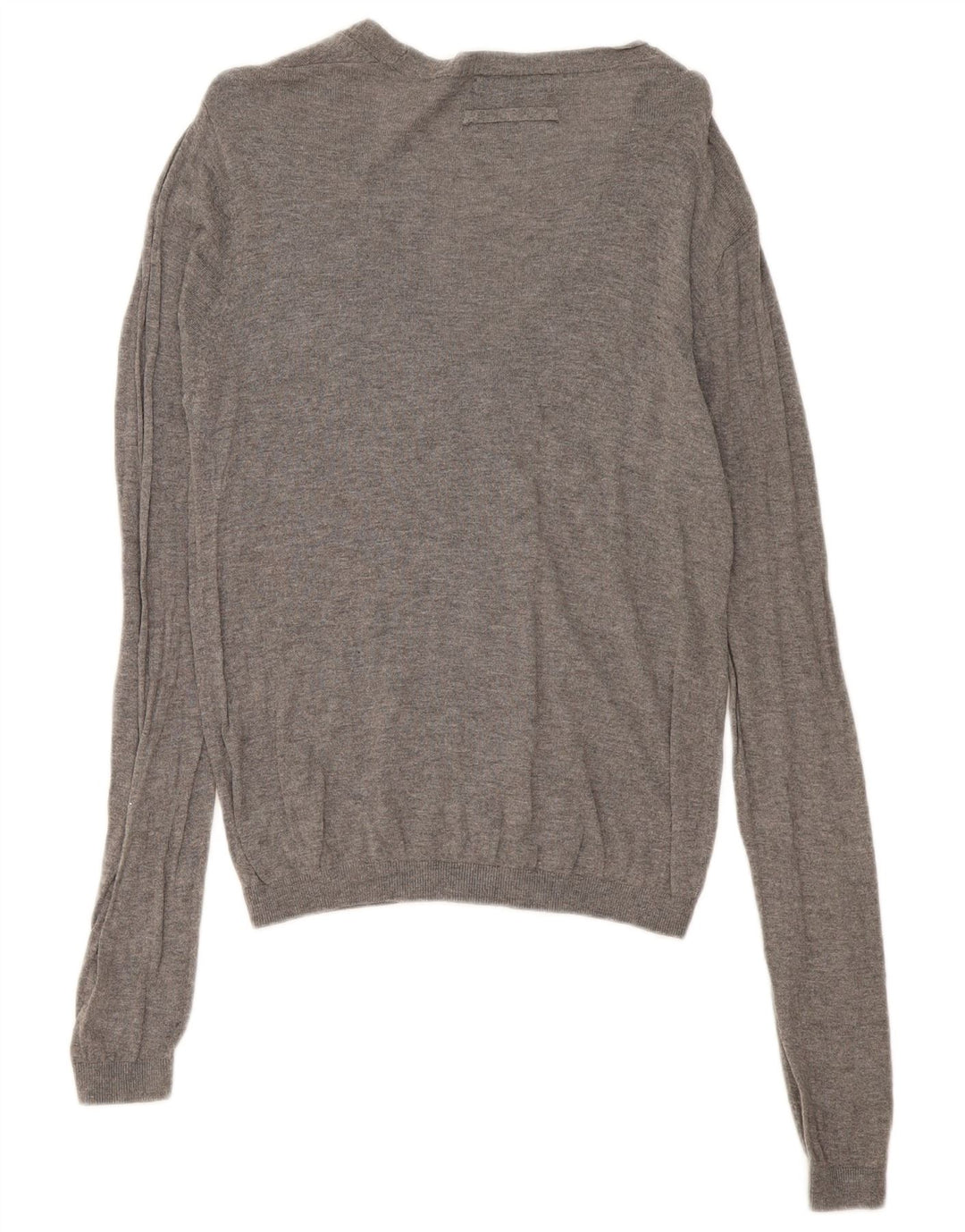 Pull Cardigan Zara Homme Gris Moyen