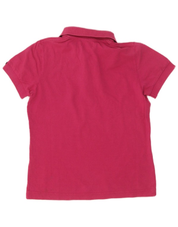 Polo Kappa Donna UK 10 Small Rosa