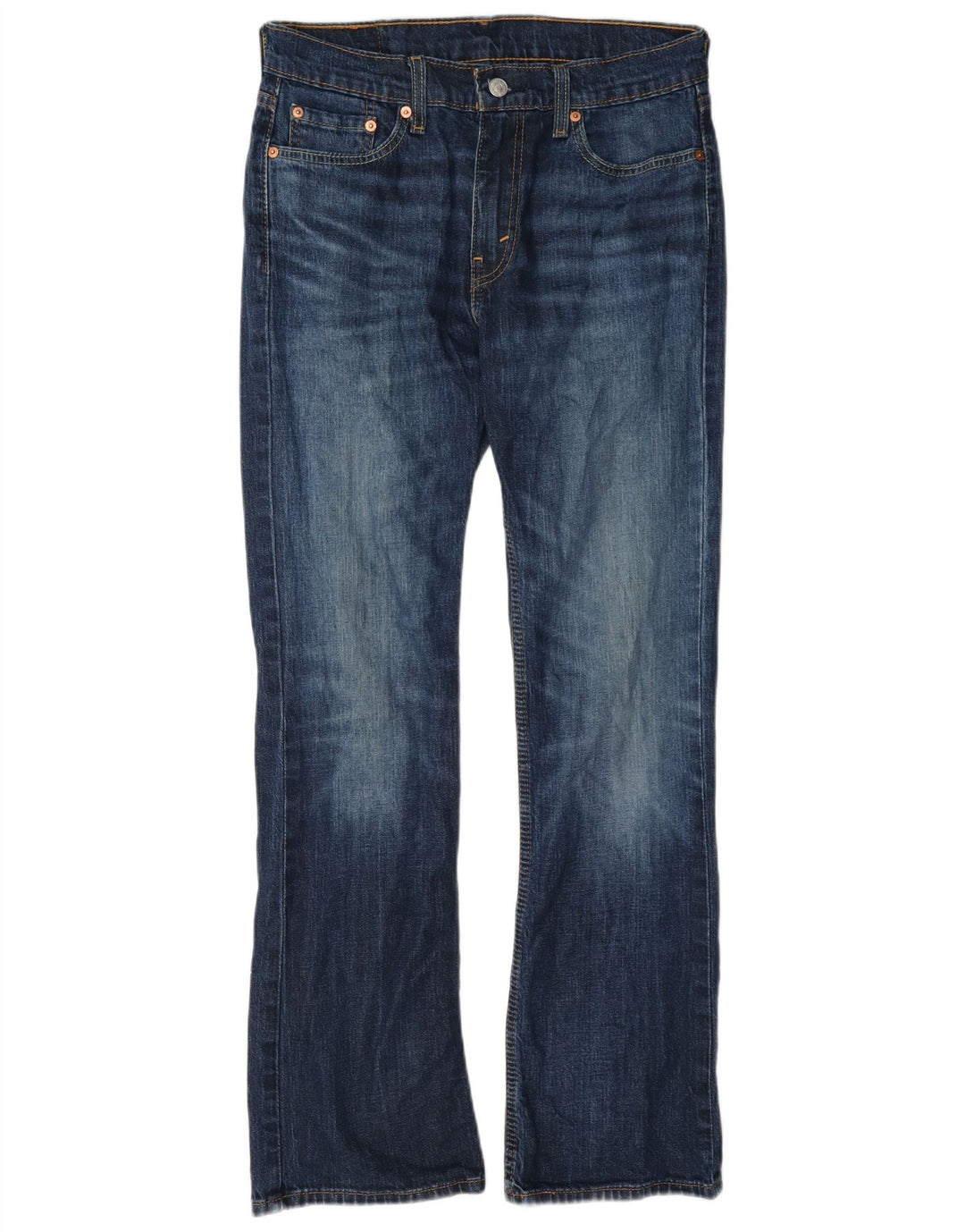 Мужские джинсы Levi's 527 Bootcut W30 L32 синие, хлопок