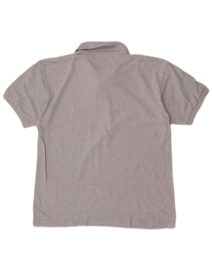 Tricou polo Think Pink pentru bărbați, bumbac albastru mediu