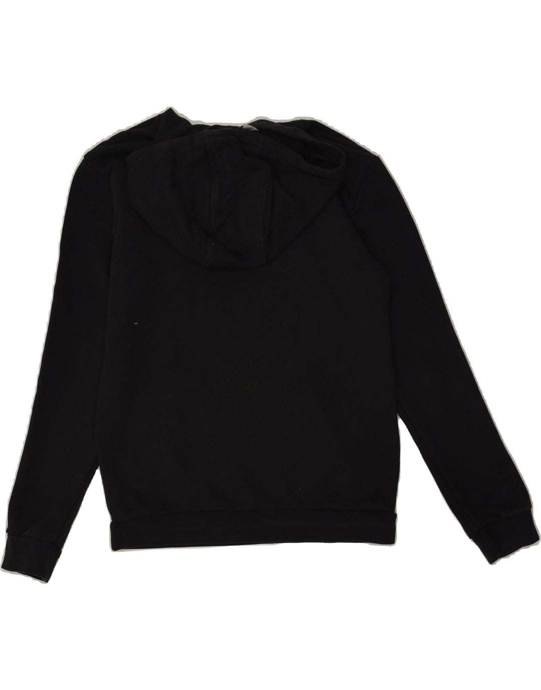 ADIDAS Boys Graphic Hoodie Jumper 11-12 Years Black Cotton | Vintage Adidas | Thrift | Second-Hand Adidas | Used Clothing | Messina Hembry 