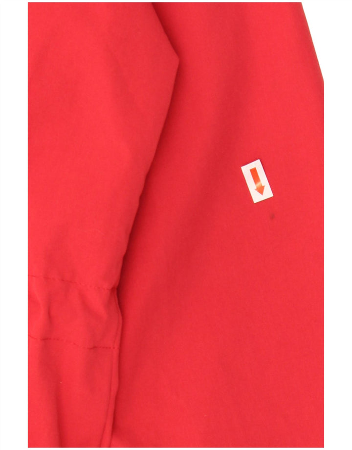 Fat Face Damen-Parka mit Kapuze, UK 14, Größe L, Rot, Polyester