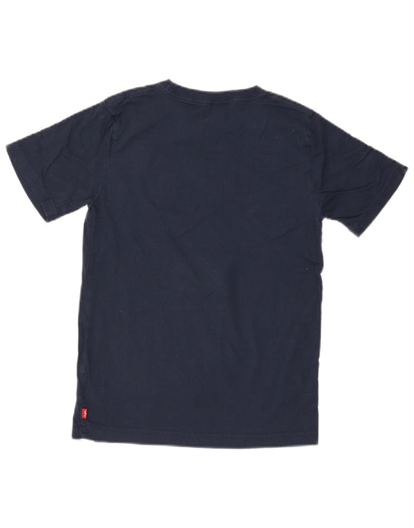 Levi's Boys Graphic T-Shirt Top 13-14 Years Navy Blue Cotton
