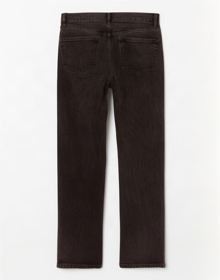 Diesel Straight Jeans til mænd W31 L31 Sort bomuld