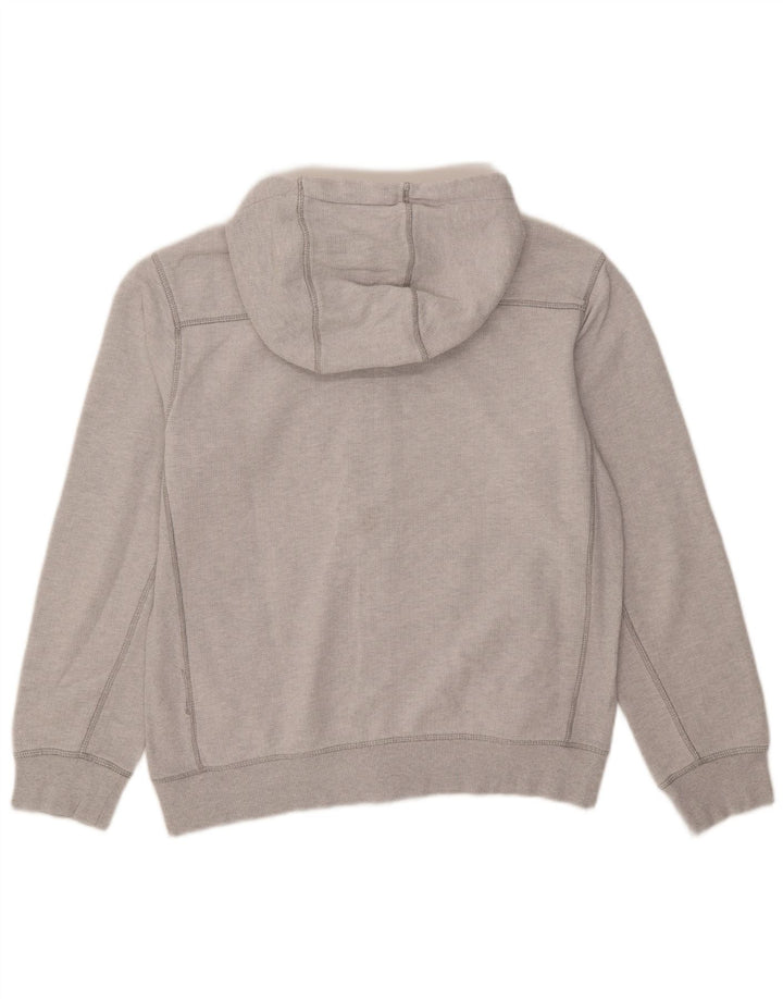 Timberland Mens Regular Fit Zip Hoodie Sweater Large Grey Cotton
