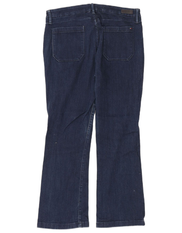 Tommy Hilfiger Damen Como RW Jegging Bootcut Jeans W33 L27 Marineblau