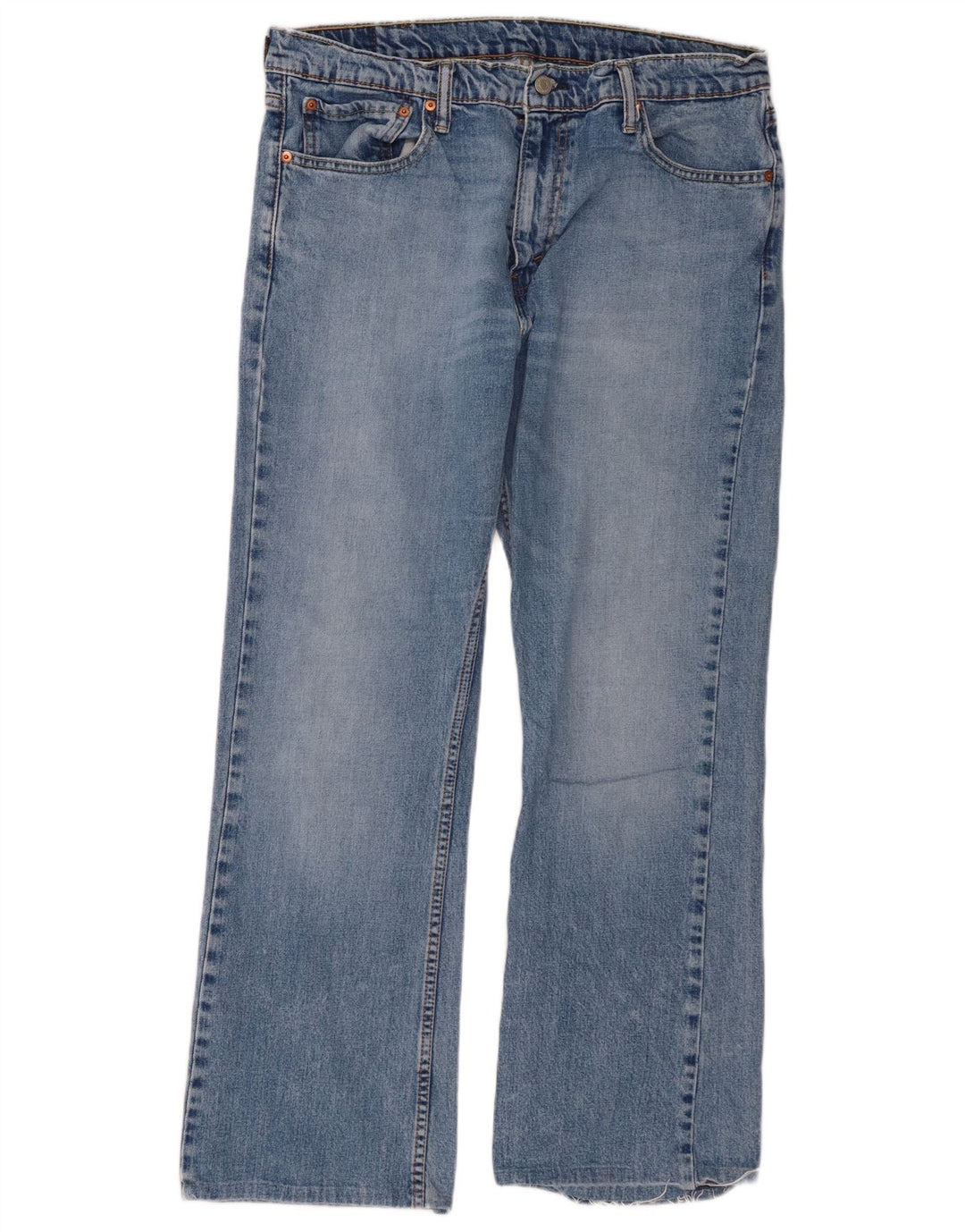 Levi's Herre 527 Bootcut Jeans W38 L29 Blå Bomuld