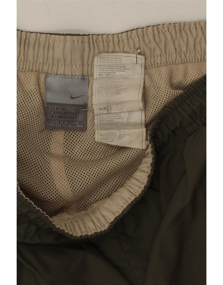 Nike Pantalones Capri Hombre XL Poliéster Verde