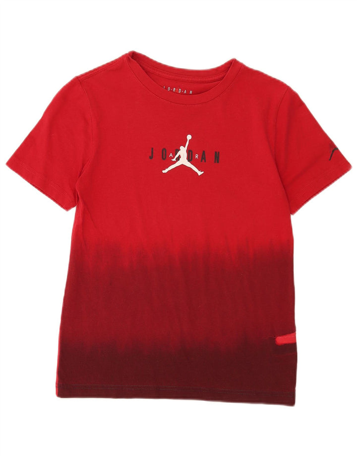 Jordan T-shirt graphique pour garçon 10-11 ans Rouge moyen Tie Dye