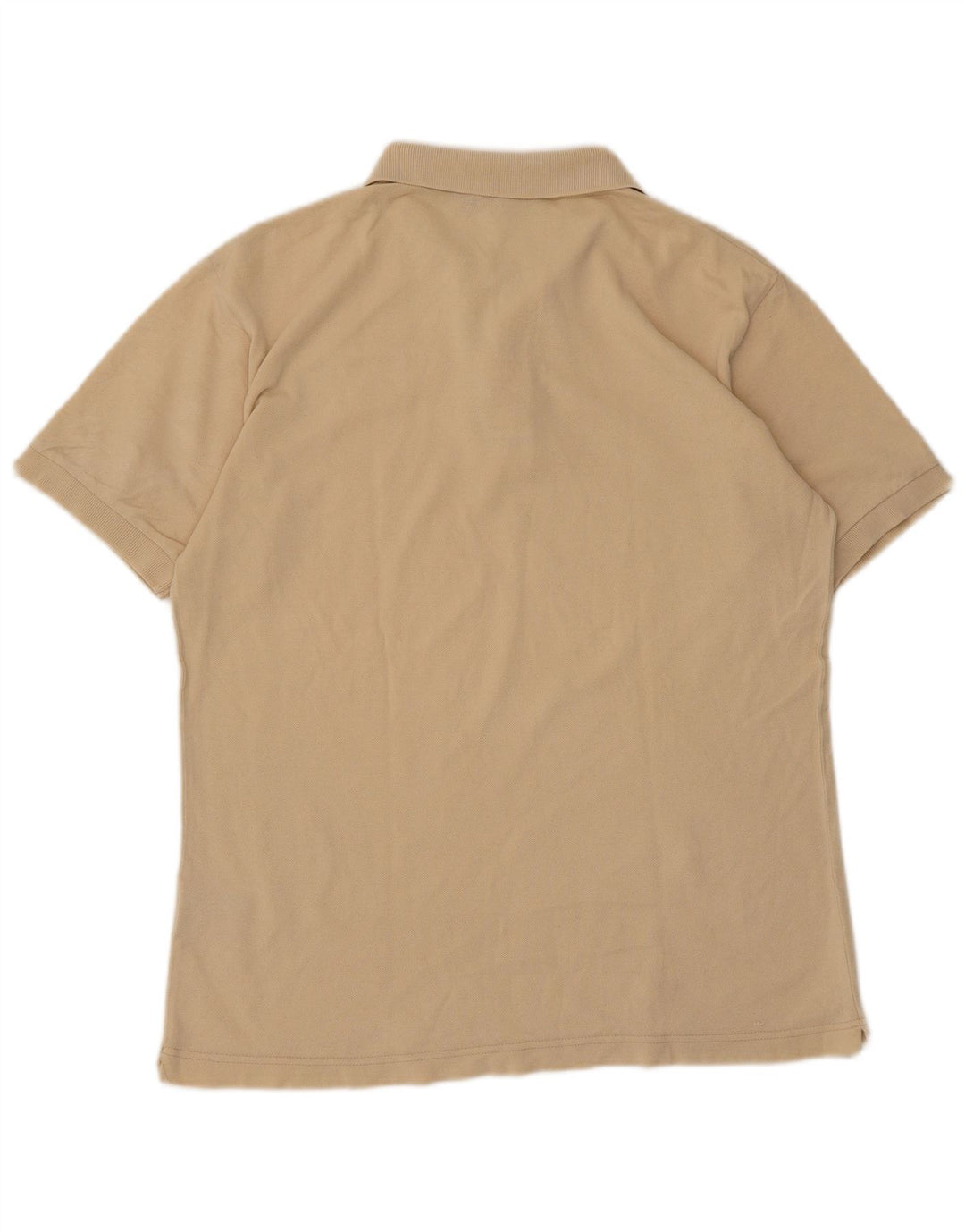 Kappa Mens Polo Shirt Medium Beige Cotton