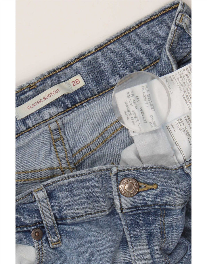 Vaqueros Levi's Classic Bootcut para mujer W28 L32 Algodón azul