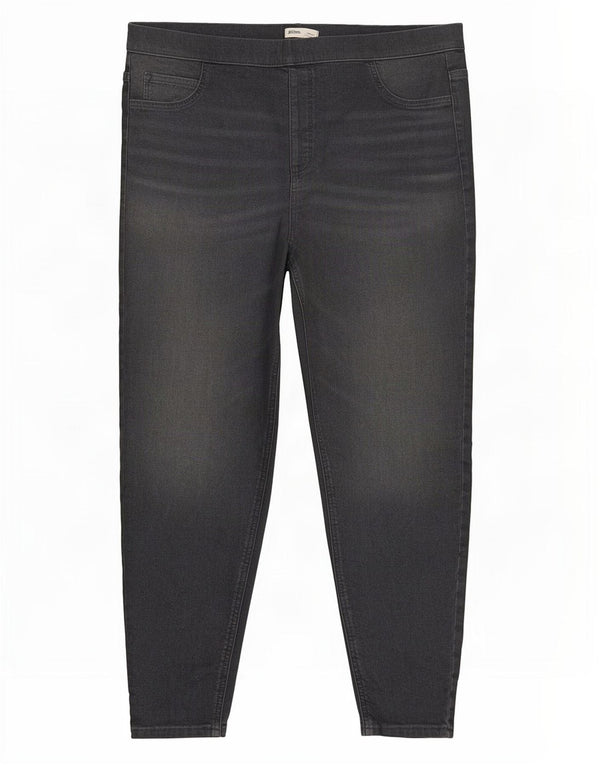 Marks & Spencer Womens Jegging Jeans UK 20 2XL W38 L27 Grey Cotton