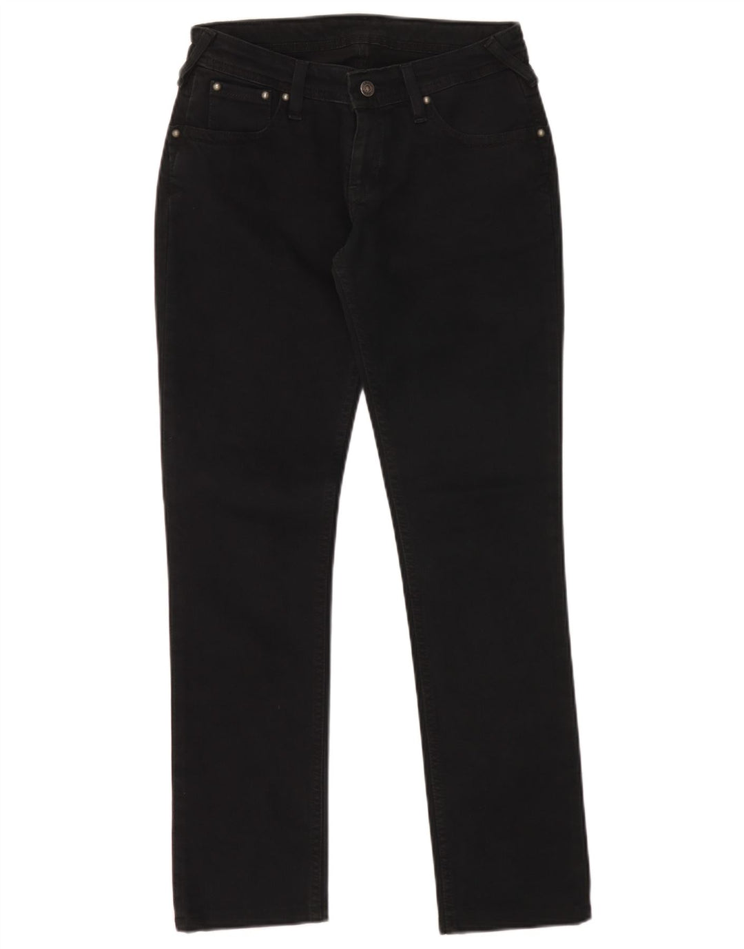 Levi's Womens Skinny Jeans W30 L29 Black Cotton