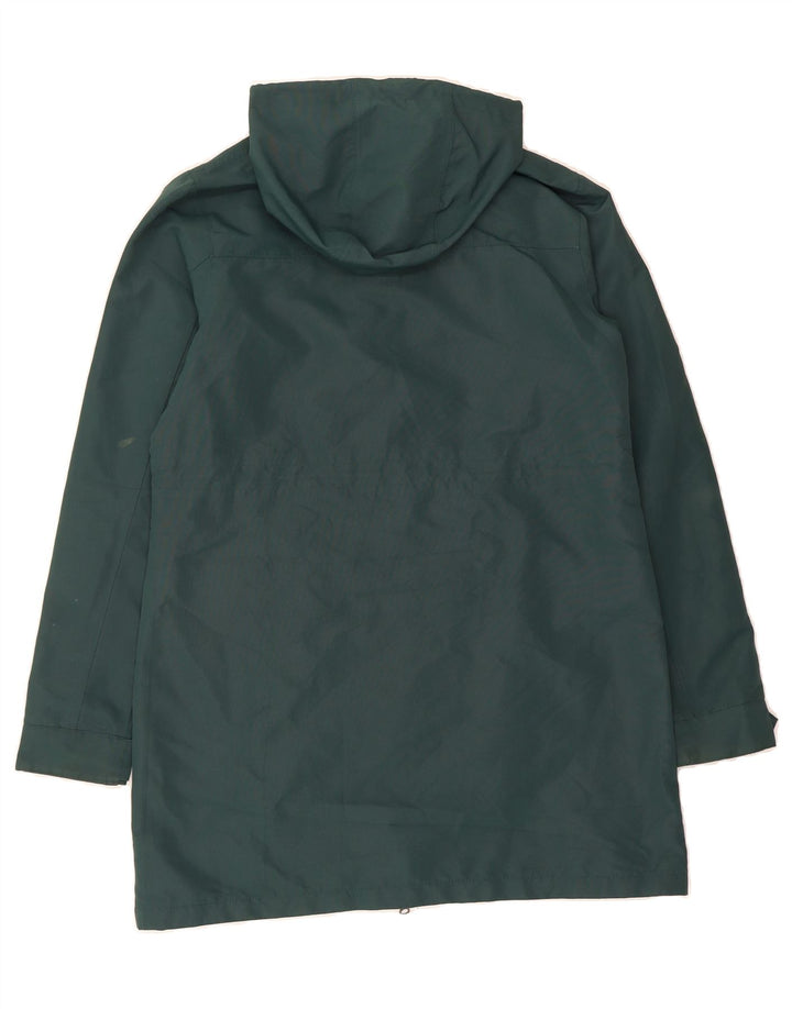 MOUNTAIN WAREHOUSE Womens Hooded Raincoat UK 12 Medium  Green Polyester Vintage Mountain Warehouse and Second-Hand Mountain Warehouse from Messina Hembry 