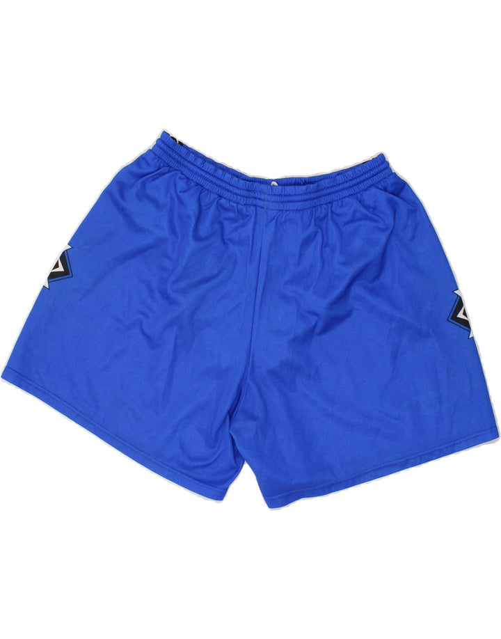 REUSCH Mens Sport Shorts 2XL Blue Polyester Vintage Reusch and Second-Hand Reusch from Messina Hembry 