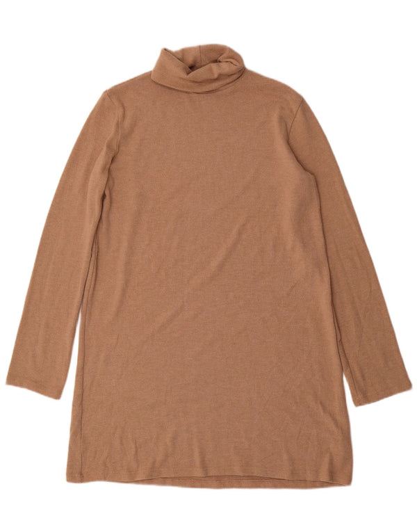 Rochie Pulover pentru Damă Zara UK 14 Maro Mediu Poliester