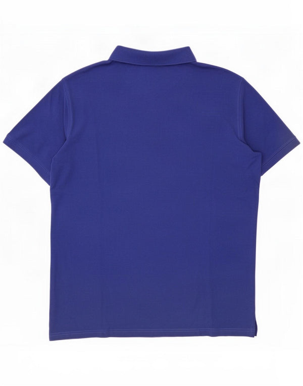 Carrera Mens Polo Shirt 3XL Blue Cotton