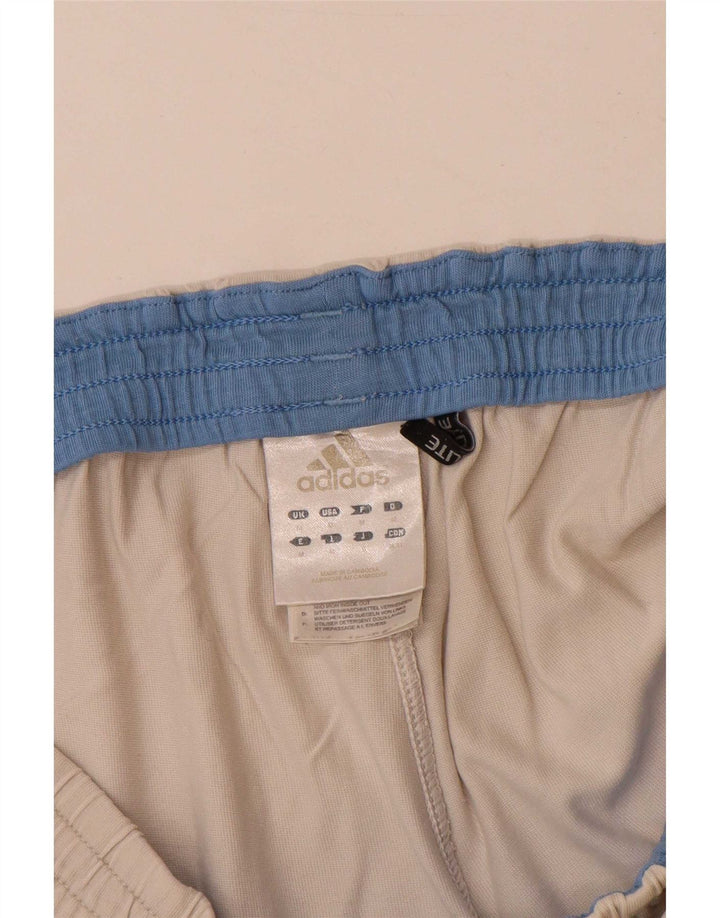 Adidas Mens Climalite Sport Shorts Medium  Beige Cotton