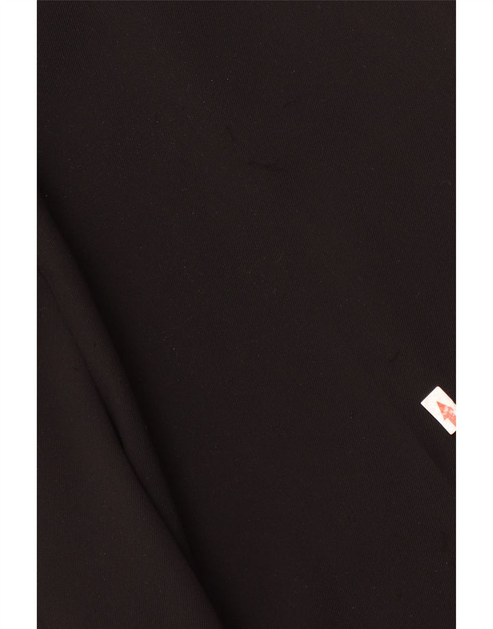 Zara Womens Wide Leg Chino Trousers Medium W28 L29 Black Polyester