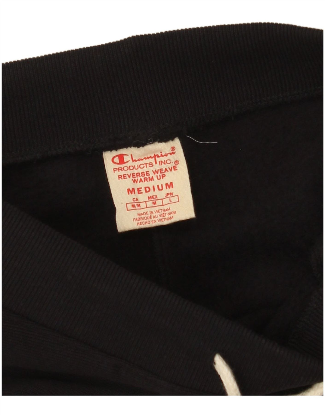 CHAMPION Womens Tracksuit Trousers Joggers UK 12 Medium  Black