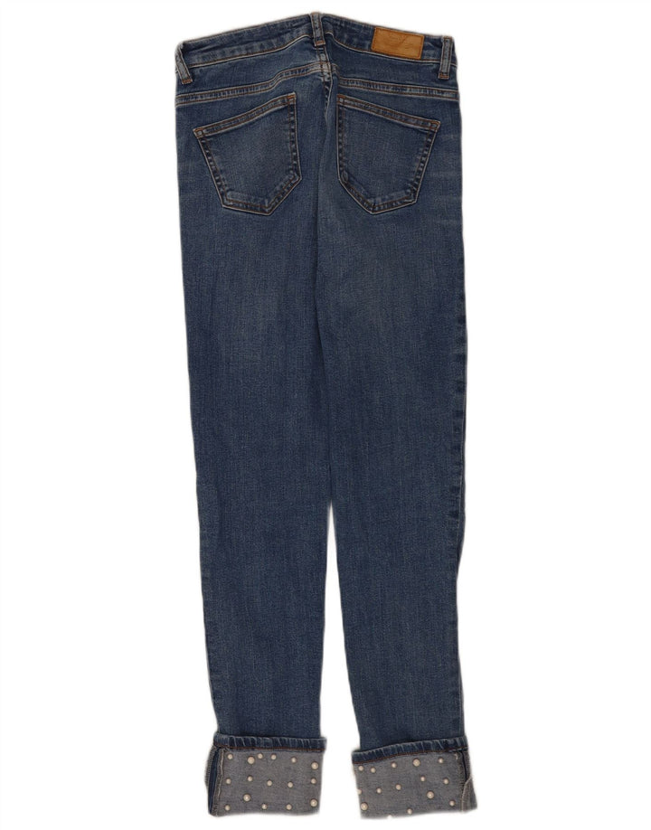 Zara Womens Slim Jeans EU 34 2XS W24 L26 Blue