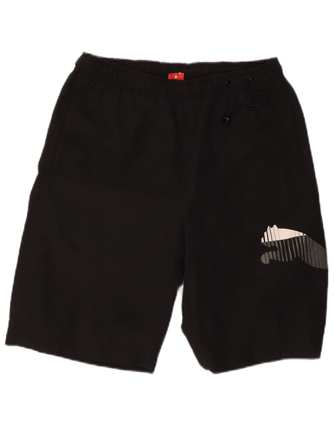 Puma Herren Graphic Sport Shorts Small Schwarz