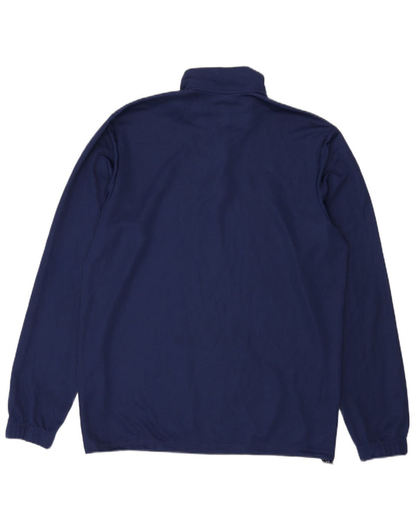 Adidas Ανδρική φόρμα πουλόβερ με φερμουάρ Aeroready Top Large Navy Blue