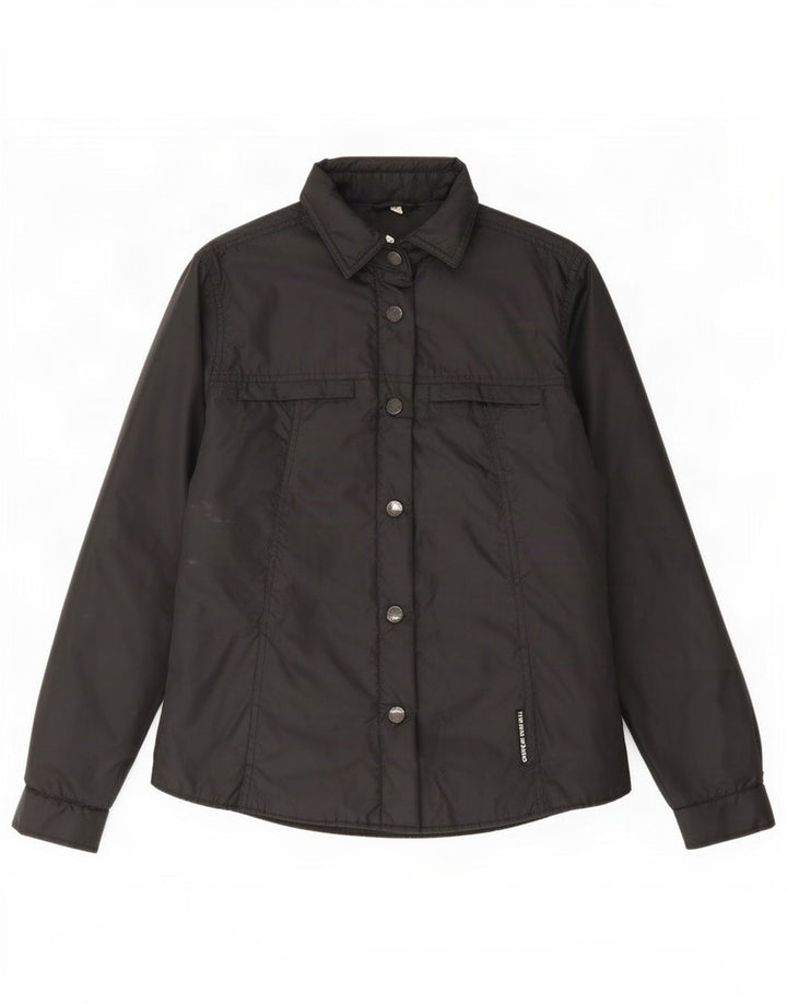 Tucano Urbano Veste Bomber Femme UK 10 Petit Nylon Noir