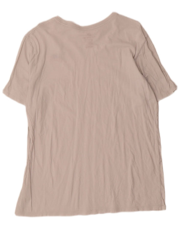 Nike T-shirt top i atletisk snit til mænd XL Hvid bomuld