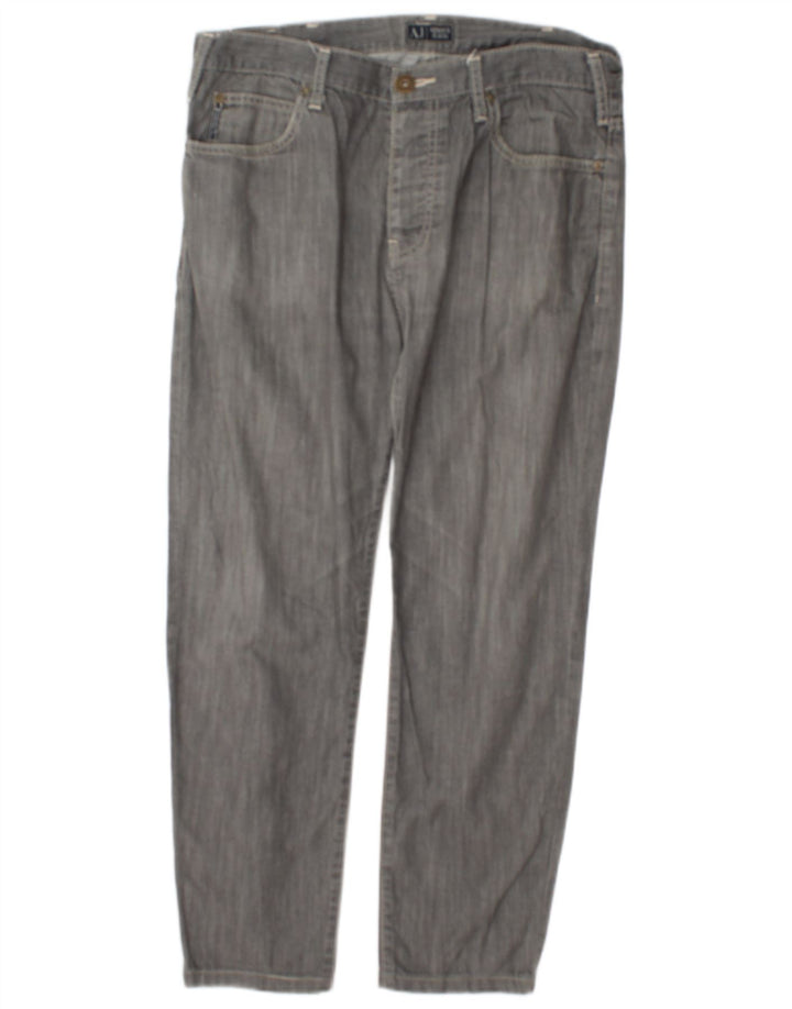 Armani Mens Slim Jeans W33 L27 Grey