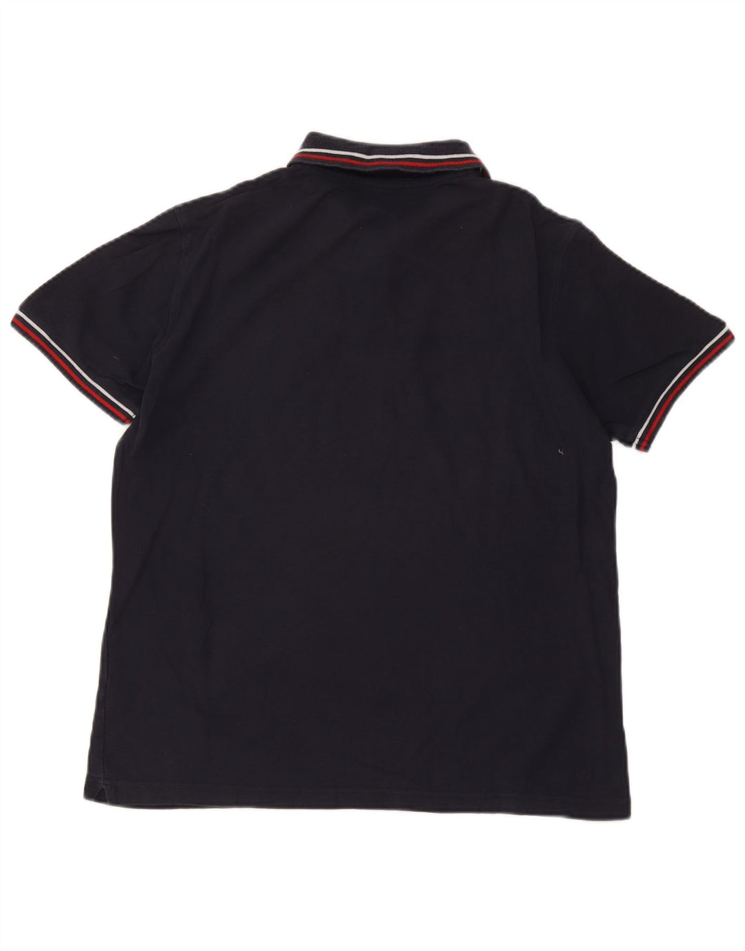 Lotto Mens Polo Shirt Medium Navy Blue Cotton