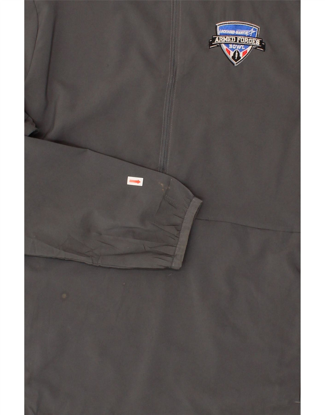 ADIDAS Womens Zip Neck Pullover Tracksuit Top UK 8/10 Small Grey Polyester Vintage Adidas and Second-Hand Adidas from Messina Hembry 