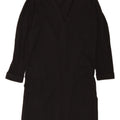 Lipsy Cardigan ouvert long pour femme UK 16 Large Noir Polyester